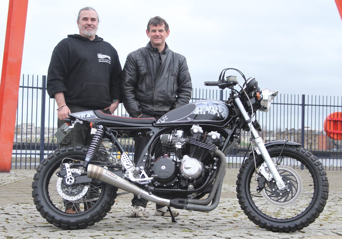 Flat Tracker Cafe Racer