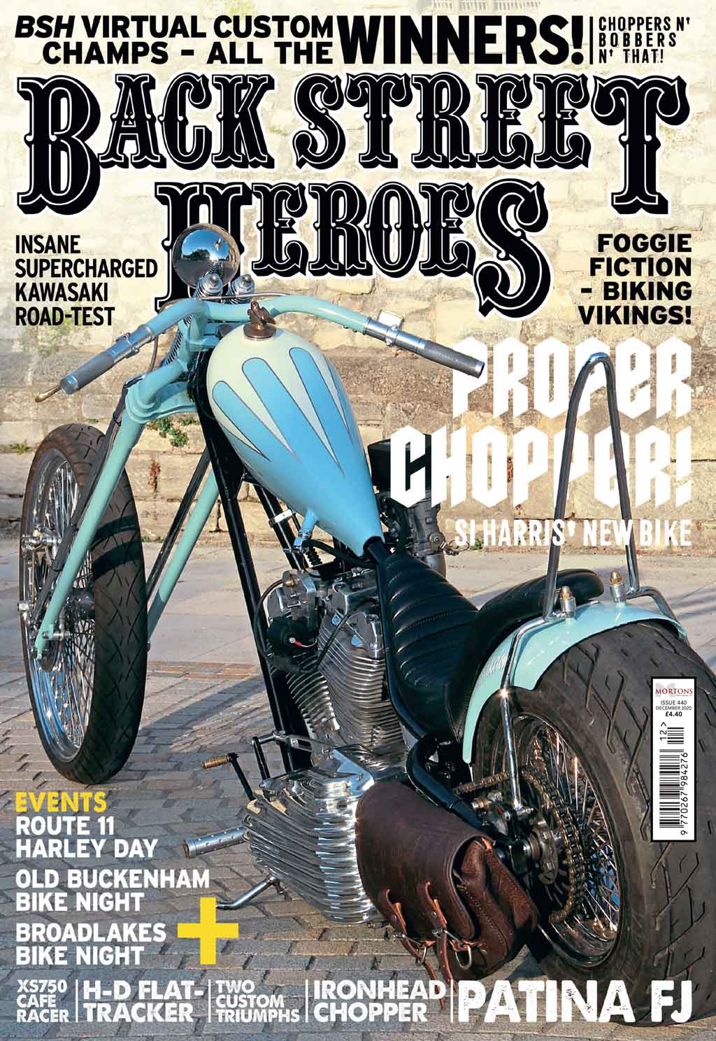 PREVIEW December issue of Back Street Heroes magazine