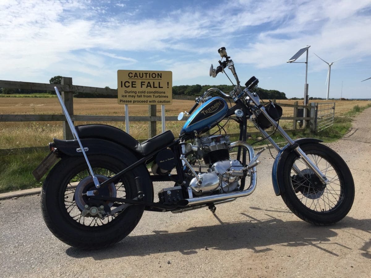 Sid's '78 Bonnie Chop | Brag Your Bike | Back Street Heroes Magazine - Vimarsana News