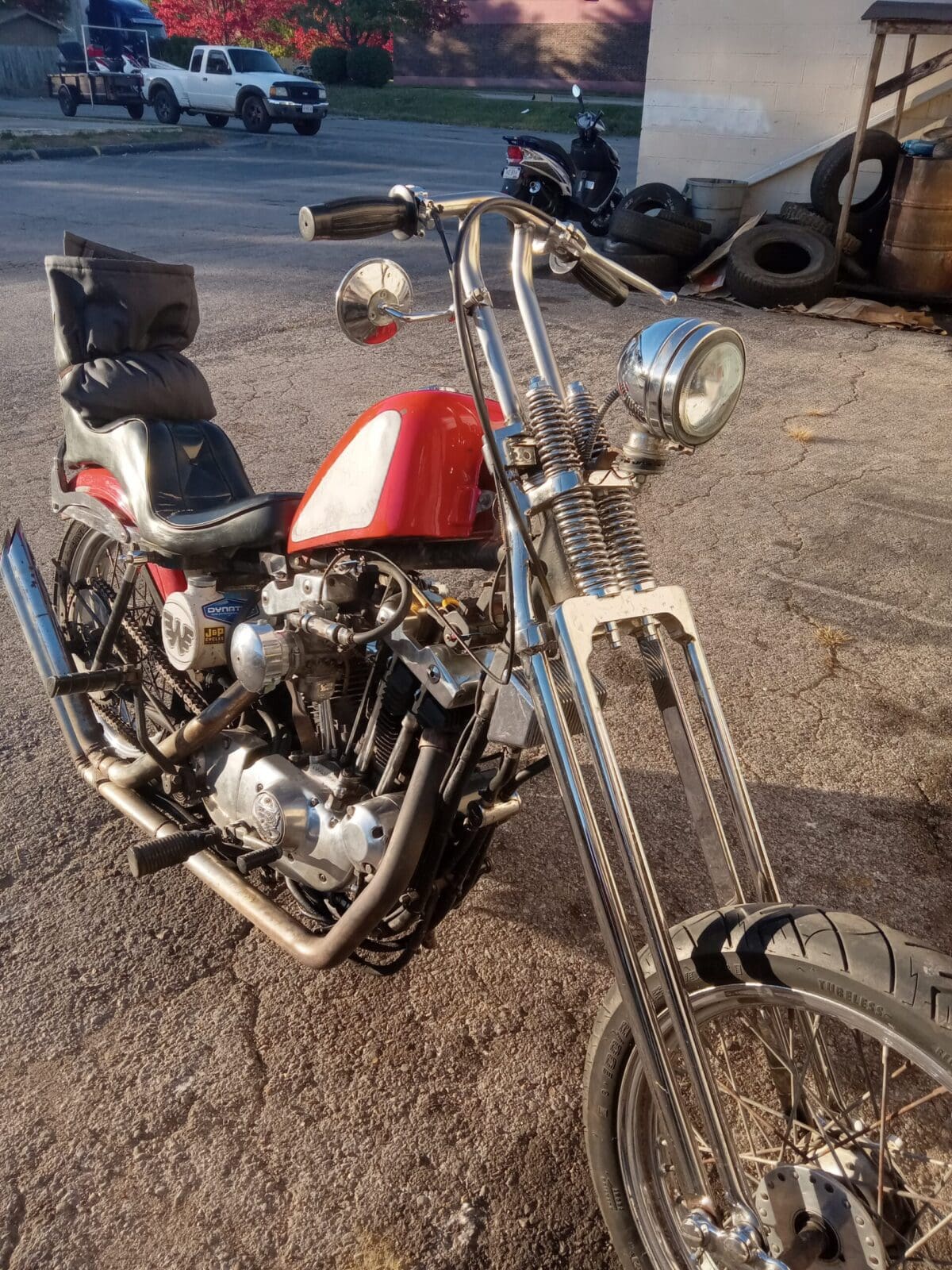 1973 sportster chopper discount
